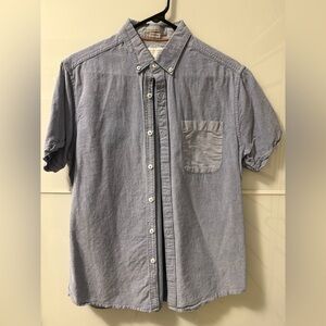 🆓 FREE W/ ANY OTHER PURCHASE 🆓 Cactus Man Blue Denim Casual Button Down Shirt